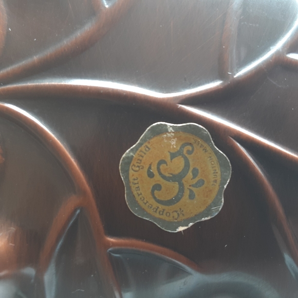 Coppercraft Guild Leaf shaped trinket holder - Picture 9 of 9